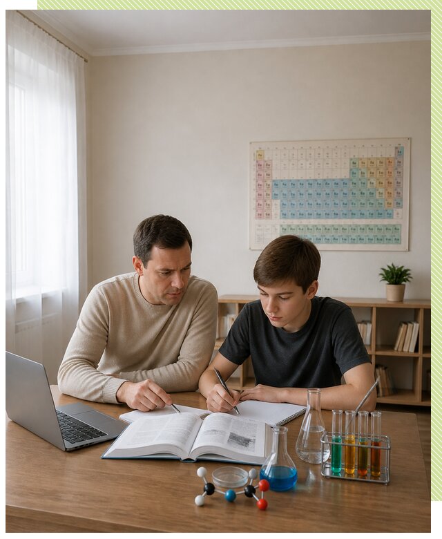 Репетитор по химии 8 класс в Ивантеевке по цене от 1234 р. | Репетитор-Внт